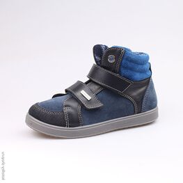 452097-32 Ботинки для мальчики светло-синий