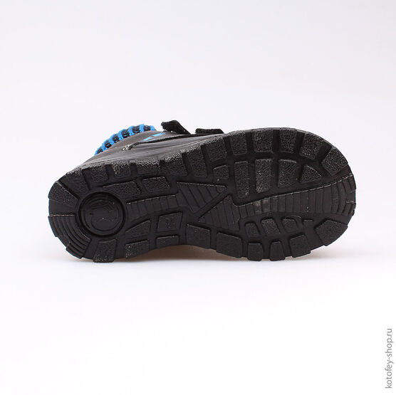 352110-31 Ботинки для мальчики чер-син фото №3