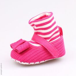 001060-11 Пинетки для девочки фуксия
