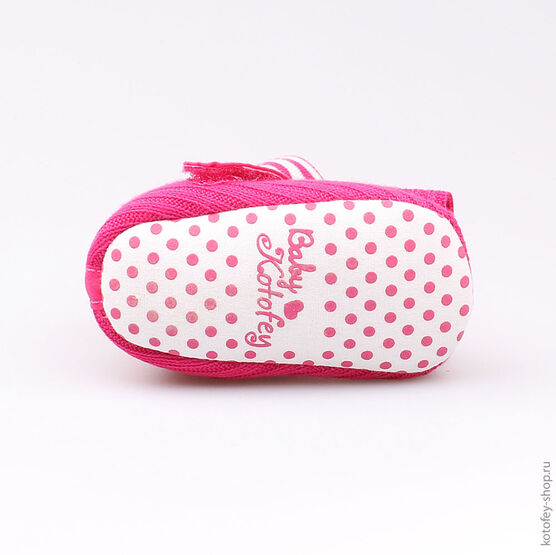 001060-11 Пинетки для девочки фуксия фото №3