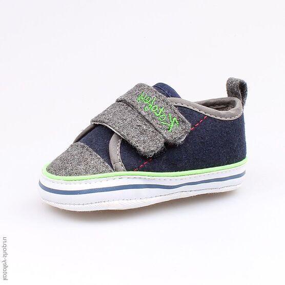 001064-12 Пинетки для мальчики син-зел