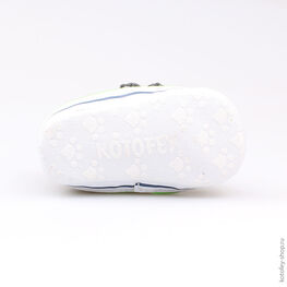 001064-12 Пинетки для мальчики син-зел фото №3