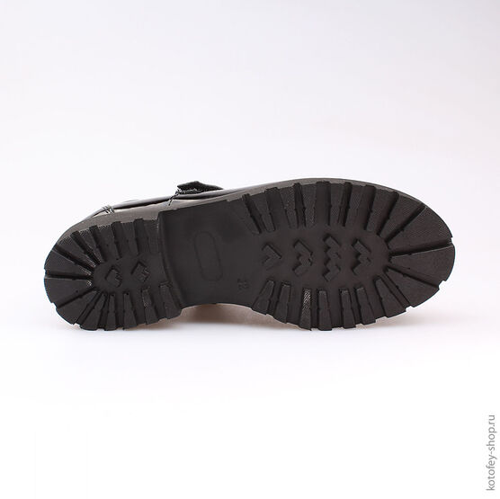 532166-21 Туфли для девочки черный фото №3