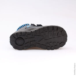 352110-32 Ботинки для мальчики светло-синий фото №3