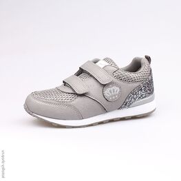 644175-72 Кроссовки для девочки серый