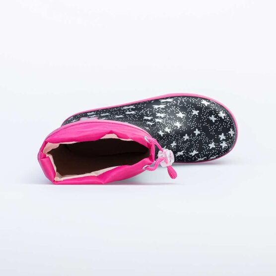 566179-11 Резиновые сапоги для девочки черный фото №5