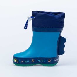 166120-11 Резиновые сапоги Дино 2 для мальчики светло-синий фото №3