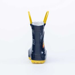 166115-11 Резиновые сапоги Космос для мальчики светло-синий фото №2