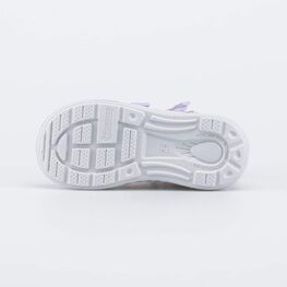 152391-34 Кожаные утепленные ботинки Смайл для девочки сиреневый фото №3