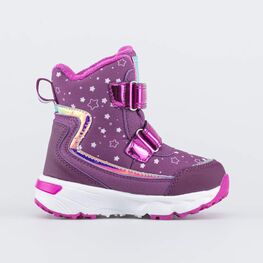 454855-41 Мембранные ботинки с LED Единорог для девочки фиолетовый фото №2