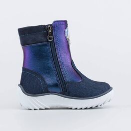 362106-52 Ботинки для девочки зимние для девочки синий фото №2