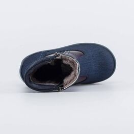 362106-52 Ботинки для девочки зимние для девочки синий фото №4