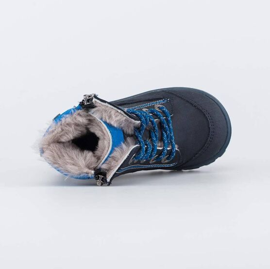 152297-52 Зимние ботинки для мальчика для мальчики синий фото №4