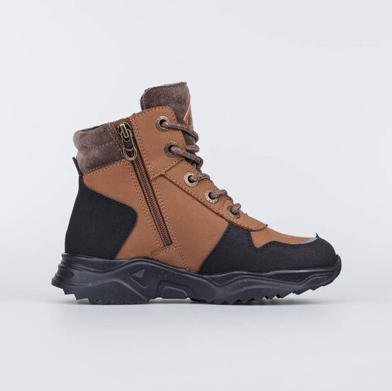 Зимние ботинки для мальчика для мальчики цвет коричневый купить за 3590 в  интернет-магазине Котофей с доставкой: цена, фото,отзывы