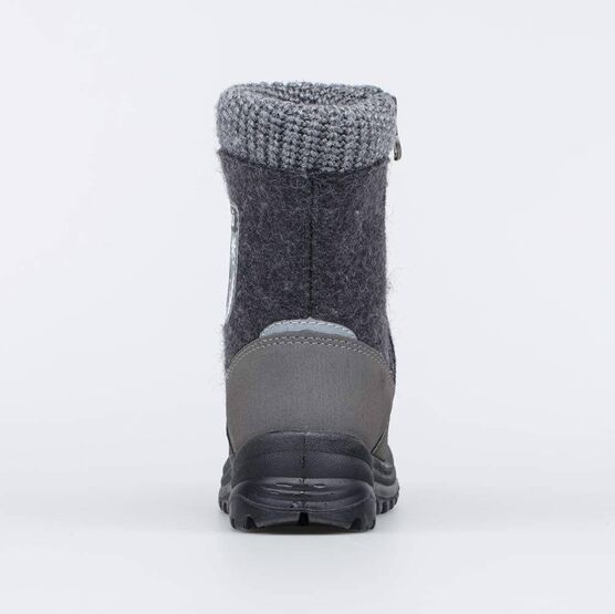 467055-41 Валенки на молнии для мальчики серый фото №5