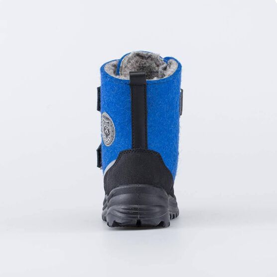 257005-41 Валенки на липучках для мальчики синий фото №5