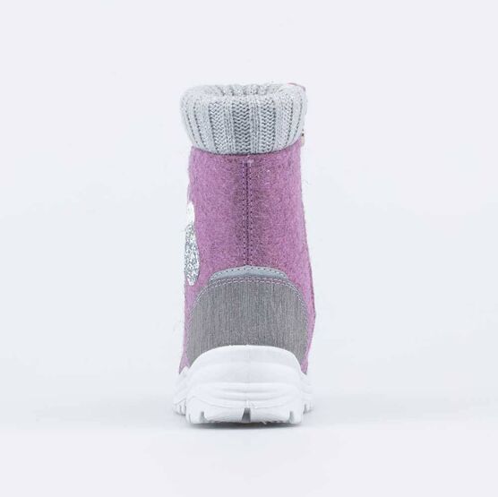 467050-43 Валенки на молнии Варежки сиреневый для девочки сиреневый фото №5