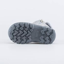 152296-53 Зимние ботинки для девочки для девочки серебристый фото №3