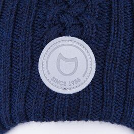 07711380-40 Шапка на завязках с утеплителем, синий для мальчики синий фото №3