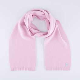 07812098-20 Шарф из шерсти мериноса детский розовый для девочки розовый