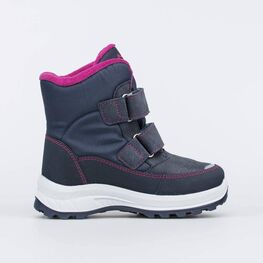 454854-42 Мембранные ботинки для девочки для девочки синий фото №2