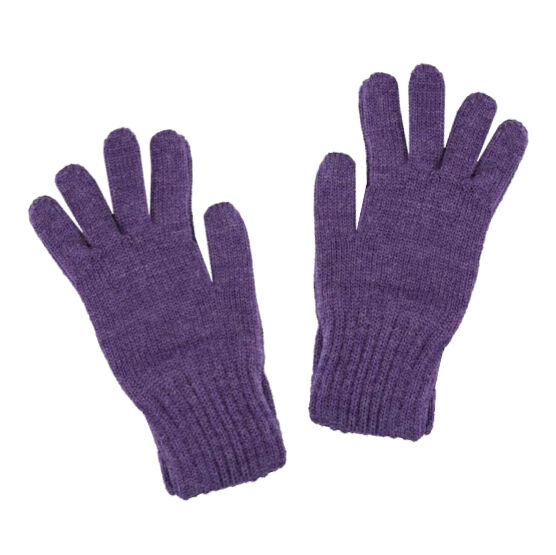 07822169-41 Перчатки для девочек черника для девочки разноцветный