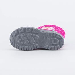 264041-41 Сноубутсы с защитой от снега Три кота для девочки серый + фуксия фото №3