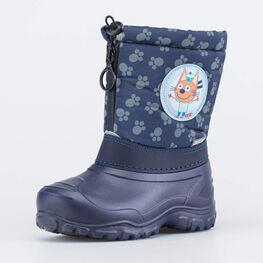 264042-41 Сноубутсы с защитой от снега Три кота для мальчики синий