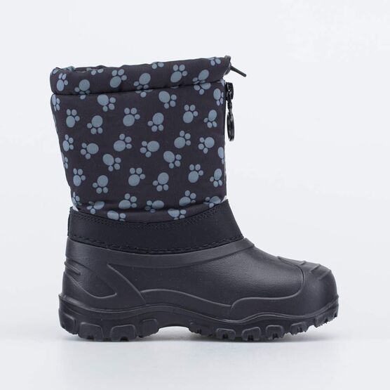 264042-42 Сноубутсы с защитой от снега Три кота для мальчики черный фото №2