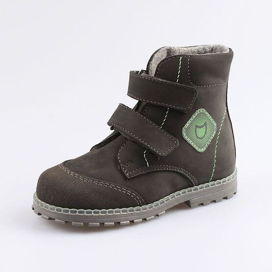 352246-32 Ботинки для мальчики серый