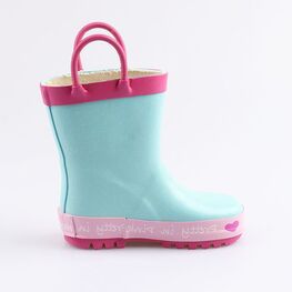 166109-11 Резиновые сапоги, розовый фламинго для девочки гол-роз фото №2