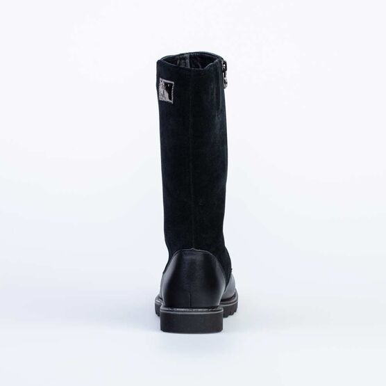 662143-31 Сапожки для девочки черный фото №5