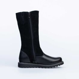 662143-31 Сапожки для девочки черный фото №2