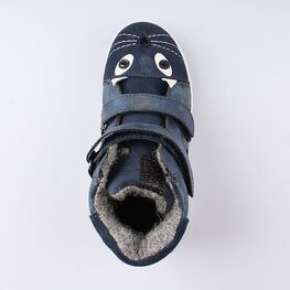 354029-34 Ботинки для девочки светло-синий фото №4