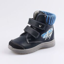 152216-35 Ботинки для мальчики светло-синий
