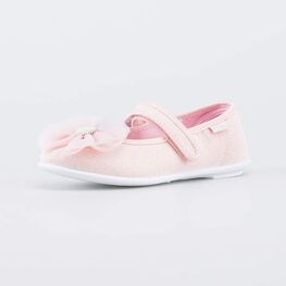 431197-71 Нарядные туфли с бантиком для девочки розовый