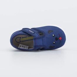 231276-11 Текстильная обувь для первых шагов Мой щенок для мальчики синий фото №4