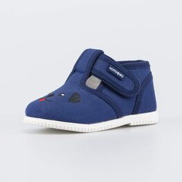 231276-11 Текстильная обувь для первых шагов Мой щенок для мальчики синий