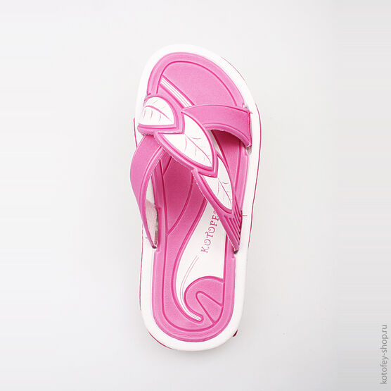 525014-01 Пляжная обувь фуксия для девочки фуксия фото №4
