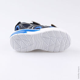 324008-14 Пляжная обувь с LED-подсветкой для мальчики син-гол фото №3