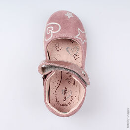 232081-22 Туфли для девочки розовый фото №4