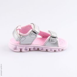 324017-11 Пляжная обувь для девочки срб-роз фото №2