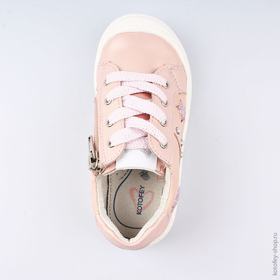 334016-21 Полуботинки для девочки розовый фото №4