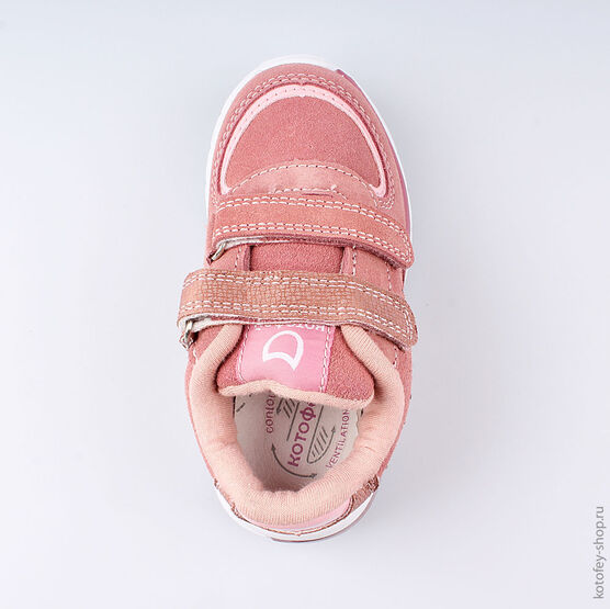144105-73 Кроссовки для девочки розовый фото №4