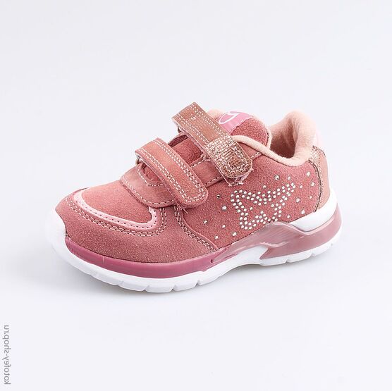 144105-73 Кроссовки для девочки розовый