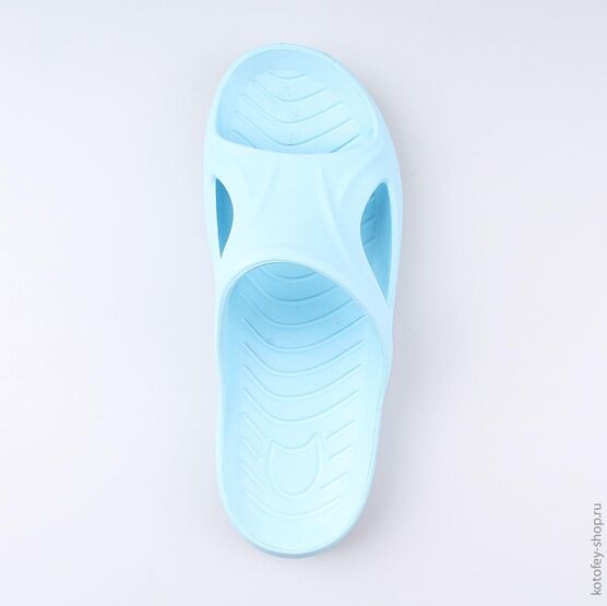 725026-00 Пляжная обувь для девочки голубой фото №4