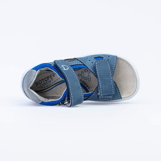422081-21 Сандалии для мальчики синий фото №4