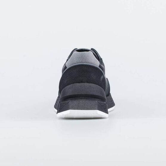 732350-21 Кожаные полуботинки на шнурках для мальчики черный фото №5