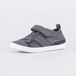 531180-15 Кеды из вязаного текстиля для мальчика серый для мальчики серый