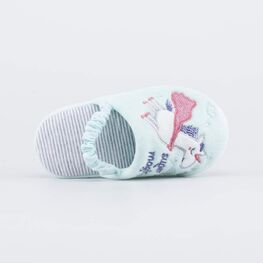 331290-11 Домашние тапочки Единорог Супергерой для девочки бирюзовый фото №4